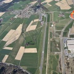 Verortung via Georeferenzierung der Kamera: Aufgenommen in der Nähe von Biberach, 88, Deutschland in 1700 Meter